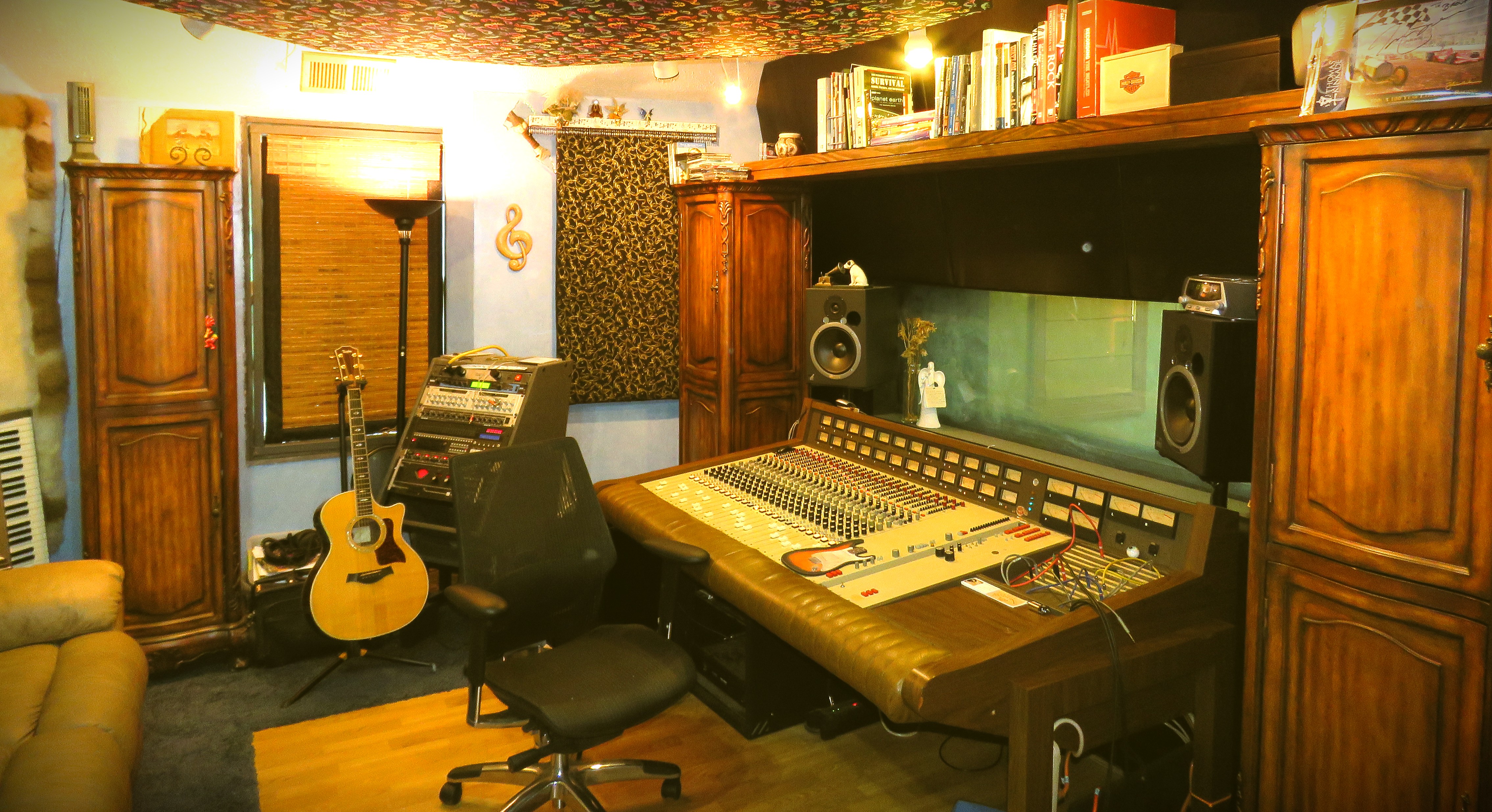 Green Roof Recording Control Room